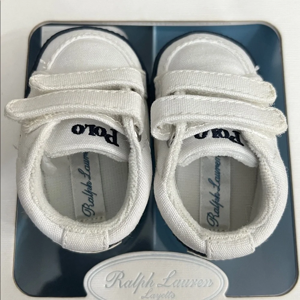 Ralph Lauren Layette Baby Crib Shoes